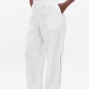 White Track Pants